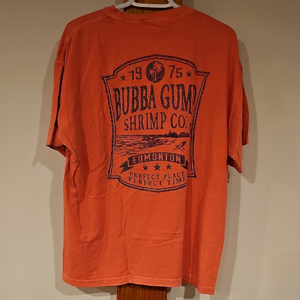 Bubba Gump Shrimp Co. Orange Short Sleeve Tee